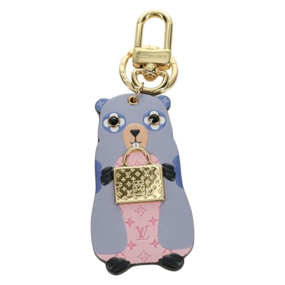 Louis Vuitton Monogram LV Marmot Charm Purple